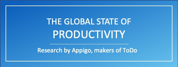 A research study to understand the global state of productivity.